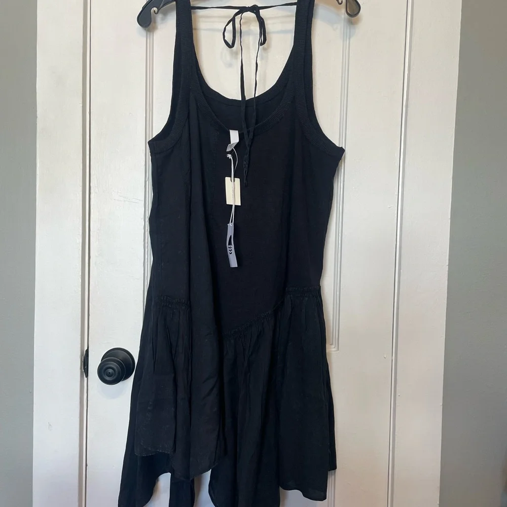 Daily Practice Asymmetrical Black Dress size L. NWT - Picture 5 of 8